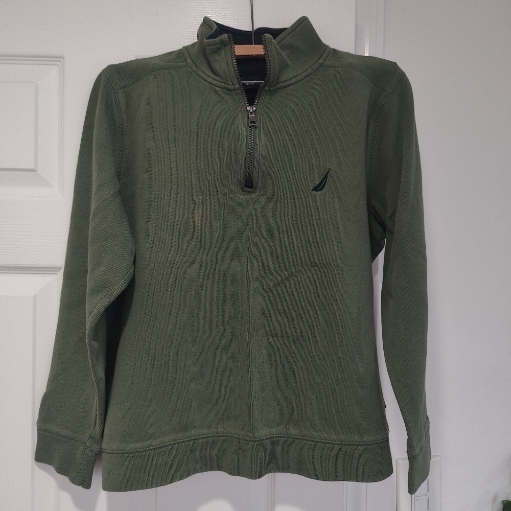 Nautica green pullover